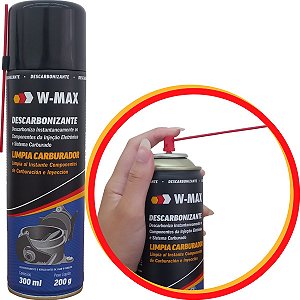 Descarbonizante Limpa Tbi E Carburador W-max 300ml Wurth