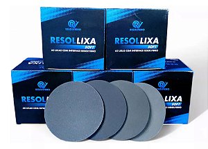 Kit Lixas Polimento Vidro 3 Polegadas Resollixa Resolvidro