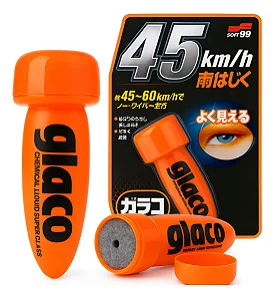 Glaco 75ml - Cristalizador Vidros Repele Água - Soft99