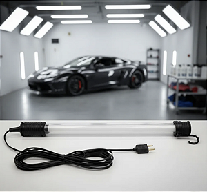 Suporte Luminaria Com Lampada UV 15W 127 ou 220 VOLTS