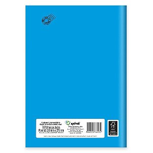Caderno Azul 96 Folhas