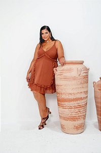Vestido libre plus size