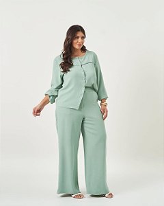 Conjunto Savana de Blusa e Calça Plus Size
