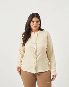 Blusa Essencial Nude Plus Size