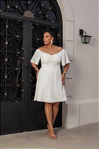 Vestido Off Brisa Do Mar Plus Size