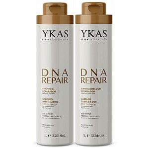 Ykas Dna Repair Kit Profissional Shampoo E Condicionador 1l