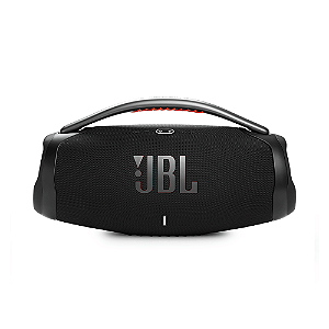 Caixa de Som Bluetooth JBL Boombox 3 IPX7, Bivolt PRETO