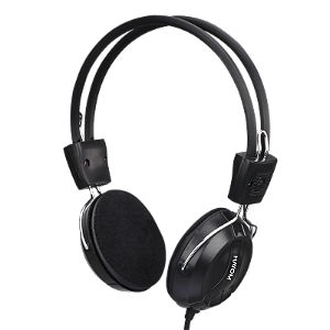Fones de Ouvido Headset c/ Fio & Microfone Hayom Office HF2210 + Garantia de 1 Ano
