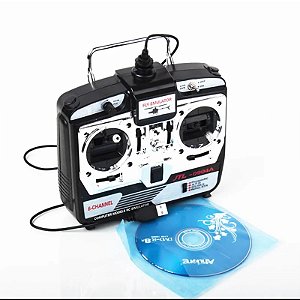 Radio Simulador Rc Real P/ Modelismos 6ch 0904a Realflight G2- G4