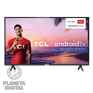 Smart TV QLED 4K 55" 55C715 Android TV HDR10+ Google Assistente Bluetooth HDMI - TCL
