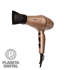 Secador de Cabelo Style 2000W Motor AC Profissional 5 Temperaturas Secagem Rápida Bico Direcionador Silencioso - TAIFF PROFISSIONAL