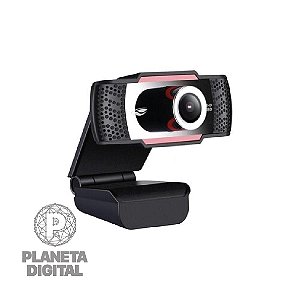 Webcam Full HD 1080p Microfone Embutido Redução de Ruído USB 2.0 Plug and Play Correção de Luz WB-100 - C3 TECH