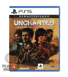 Jogo Uncharted: Legado dos Ladrões para PS5 Gráficos em 4K Áudio em 3D 120 FPS - ULTRA HD