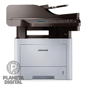 Impressora Multifuncional Monocromática 3 Funções: Cópia, Digitalização e Impressão USB Trabalha com Vários Tamanhos de Papéis - SAMSUNG
