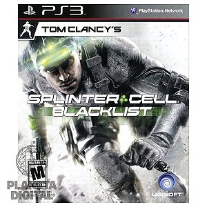 Jogo Tom Clancy's: Splinter Cell Blacklist para PS3 +16 Anos de Idade Ação Tiro - UBISOFT