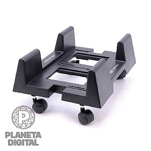 Suporte para Gabinete AT/ATX Plástico Alto Impacto Suporta até 10Kg Cinza AC54 - BRIGHT