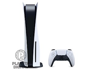 PlayStation 5 + Vouncher do Fifa 23 com 1 Controle Sem Fio 825GB SSD Bluetooth 4.0 Wi-Fi USB HDMI Bivolt Branco CFI-1214A - SONY