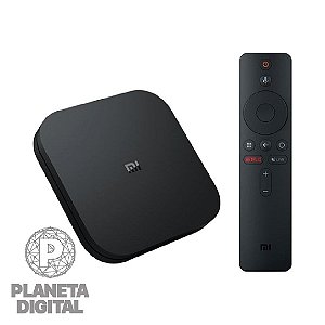 TV Mi Box 4K HDR 8GB Sistema Operacional 8.1 RAM 2GB Wi-Fi Bluetooth Preto MDZ-22-AG - XIAOMI