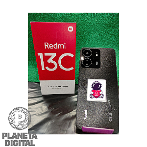 Smartphone Redmi 13C 4G 256GB Tela 6.74" IPS LCD 8GB RAM Android 13 Câmera Tripla: 50MP+8MP+2MP 5000mAh - XIAOMI