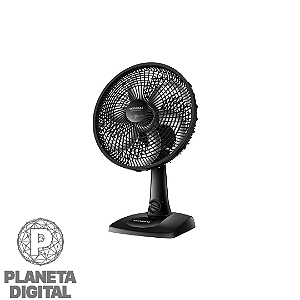 Ventilador de Mesa Super Power 30cm 6 Pás 60W Mais Silêncio e Conforto Alça de Transporte Porta-Fio VSP-30-B - MONDIAL