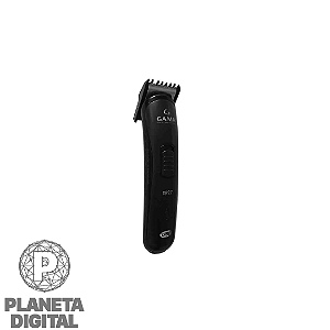 Máquina de Acabamento Black Titanium 5W COM ou SEM Fio Bivolt Pente Guia com 5 Alturas de Corte T827 - GA.MA ITALY