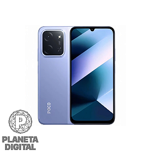 Smartphone POCO C85 4G 256GB 8GB RAM NFC Tela 6.9" IPS LCD 6.000mAh Android 15 + HyperOS 2.0 - XIAOMI