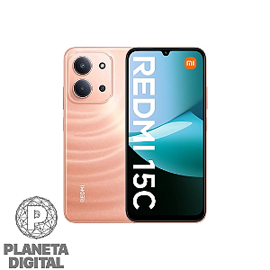Smartphone Redmi 15C 4G 256GB 8GB RAM Tela 6.9" PLS LCD Câmera: 50MP+0.08MP 6.000mAh - XIAOMI