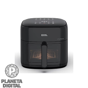 Air Fryer Sem Óleo Chef Gourmet 6.2L Temperatura até 200°C Compacta e Display Digital - EOS.