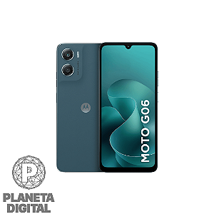 [LANÇAMENTO] Smartphone MOTO G06 4G 128GB 4GB RAM+8GB RAM Boost* Tela 6.9" HD+ 5.200mAh Android 15 - MOTOROLA