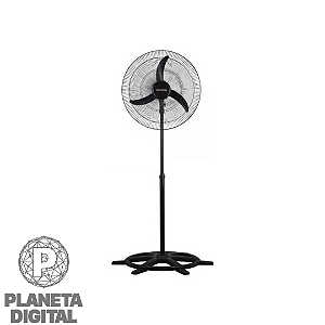 Ventilador de Coluna New 60CM 3 Hélices Regulagem de Altura 3 Velocidades 110V ou 220V - VENTISOL