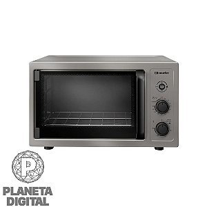 Forno Elétrico de Bancada 50L 1.800W Grill Dourador Luz Interna Temperatura: 50°C a 260°C - MUELLER