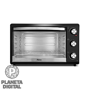 Forno Elétrico 44L Dupla Resistência Controle de Temperatura de 100°C a 250°C Desligamento Automático PFE44P - PHILCO