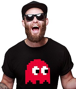 Camiseta Fantasma Pac-Man