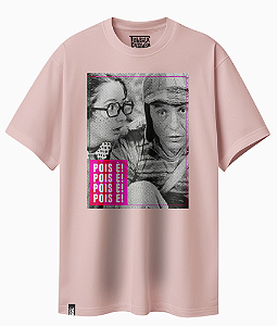 Camiseta Básica Chaves e Chiquinha