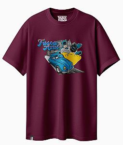 Camiseta Básica Fusca Azul