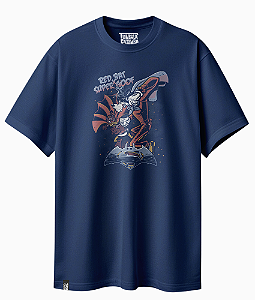 Camiseta Básica Red Bat vs Super Goof