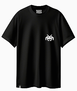 Camiseta Básica  Game Space Invaders