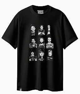 Camiseta Básica Mitos do Rock