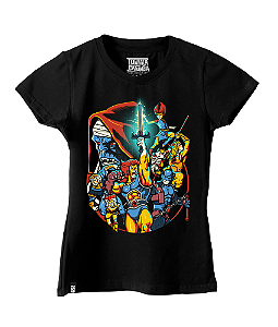 Camiseta Baby Look Thunder Cats