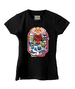 Camiseta Baby Look Mega Man