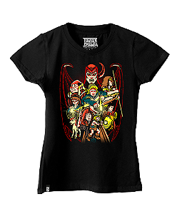 Camiseta Baby Look Caverna do Dragão