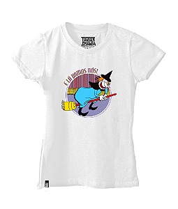 Camiseta Baby Look E Lá Vamos Nós