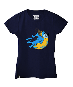 Camiseta Baby Look Gato Ajato Pica Pau