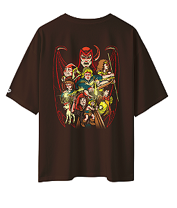 Camiseta Oversized Caverna do Dragão