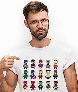 Camiseta Mario Super-Herói