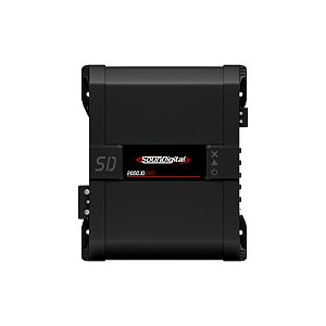 Soundigital Sd2000.1d / Sd 2000.1d Evo2 Black 2000w - 2 Ohms