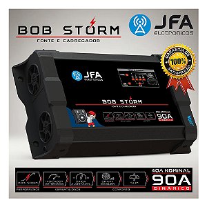 Fonte Caixa Bob 90a BOB Storm Bivolt Jfa 90 Amperes BOB Storm Paredão Pancadão