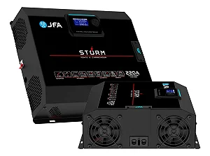 Fonte Carregador Automotiva Jfa 220a Bivolt Automática