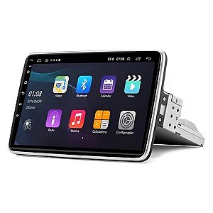 Multimídia Rotate Mp5 10pol E-tech Espelhamento Android Carplay