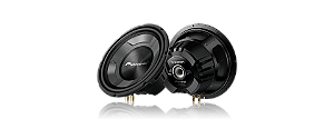 Subwoofer Pioneer 12 Pol 600w Ts-w3060br 350w Rms Cara Preta